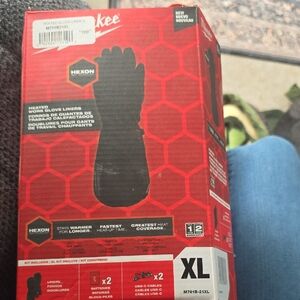 Milwaukee Heated Work Glove Liners - Black